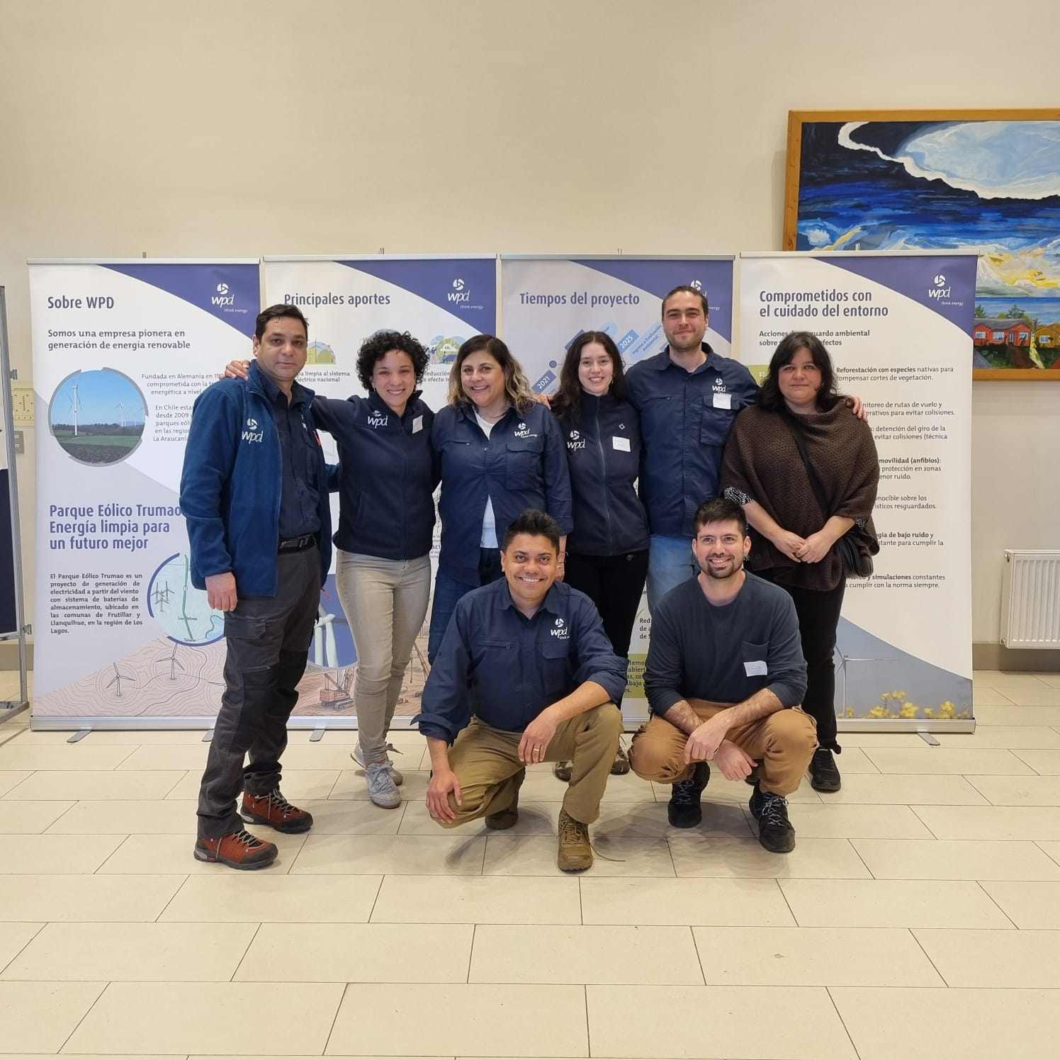 Exitosas jornadas de Casa Abierta del Parque Eólico Trumao